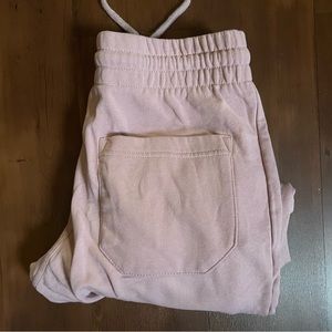 H&M Divided Blush Pink Joggers. Great condition. Pink drawstring waist.